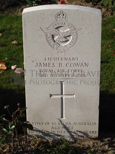 DADIZEELE NEW BRITISH CEMETERY - COWAN, JAMES BASIL