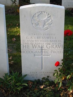 DADIZEELE NEW BRITISH CEMETERY - CRESSWELL, GEORGE ANDREW