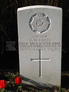 DADIZEELE NEW BRITISH CEMETERY - CROSS, GEORGE HERBERT