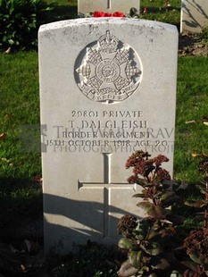 DADIZEELE NEW BRITISH CEMETERY - DALGLEISH, THOMAS