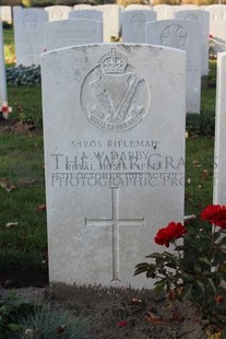 DADIZEELE NEW BRITISH CEMETERY - DARBY, ALBERT WILLIAM