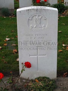 DADIZEELE NEW BRITISH CEMETERY - DAY, FREDERICK CHARLES