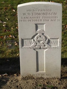 DADIZEELE NEW BRITISH CEMETERY - EDMONDSON, WILLIAM HENRY