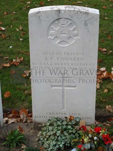 DADIZEELE NEW BRITISH CEMETERY - EDWARDS, ARTHUR STANLEY