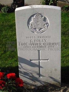 DADIZEELE NEW BRITISH CEMETERY - FOLLY, G