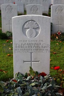 DADIZEELE NEW BRITISH CEMETERY - GARDINER, GEORGE