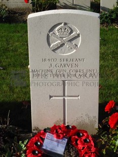 DADIZEELE NEW BRITISH CEMETERY - GARVEN, J