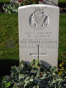 DADIZEELE NEW BRITISH CEMETERY - GEAREY, W