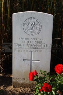 DADIZEELE NEW BRITISH CEMETERY - GILLESPIE, J