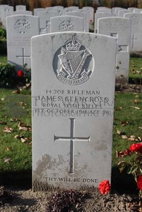 DADIZEELE NEW BRITISH CEMETERY - GLENCROSS, JAMES