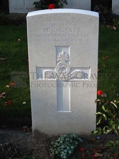 DADIZEELE NEW BRITISH CEMETERY - GOGARTY, M