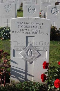 DADIZEELE NEW BRITISH CEMETERY - GOMERSALL, S