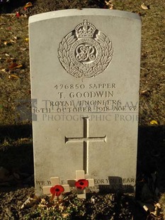 DADIZEELE NEW BRITISH CEMETERY - GOODWIN, T