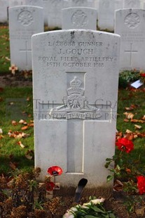 DADIZEELE NEW BRITISH CEMETERY - GOUGH, J