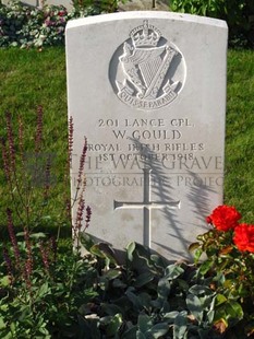 DADIZEELE NEW BRITISH CEMETERY - GOULD, W