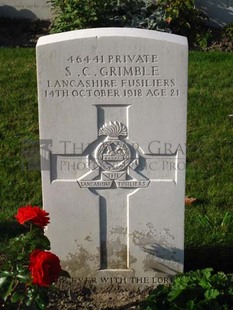 DADIZEELE NEW BRITISH CEMETERY - GRIMBLE, SIDNEY CHARLES