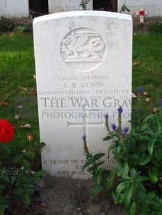 DADIZEELE NEW BRITISH CEMETERY - GUNN, G R