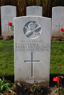 DADIZEELE NEW BRITISH CEMETERY - HALL, FRANCIS HENRY