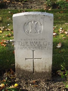 DADIZEELE NEW BRITISH CEMETERY - HART, W