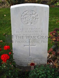 DADIZEELE NEW BRITISH CEMETERY - HARTWELL, H C