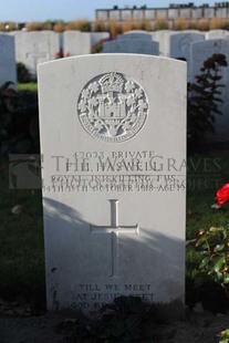 DADIZEELE NEW BRITISH CEMETERY - HASWELL, FRANK HERBERT