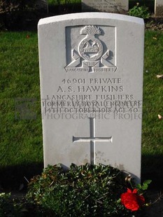 DADIZEELE NEW BRITISH CEMETERY - HAWKINS, ANTHONY SERLE