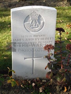 DADIZEELE NEW BRITISH CEMETERY - HEDLEY, JAMES JOHN HENRY