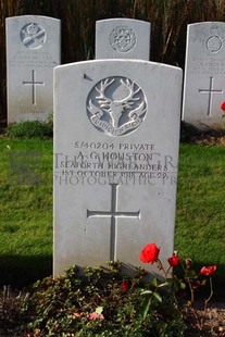 DADIZEELE NEW BRITISH CEMETERY - HOUSTON, ALEXANDER GAVIN