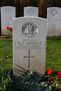 DADIZEELE NEW BRITISH CEMETERY - HUNTER, WILLIAM ALEXANDER DOBSON