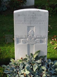 DADIZEELE NEW BRITISH CEMETERY - HYNES, CHRISTOPHER