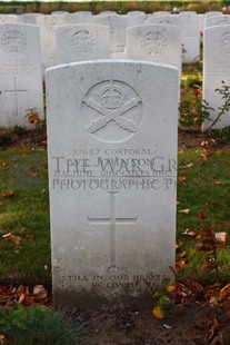 DADIZEELE NEW BRITISH CEMETERY - JOHNSON, WILLIAM LESLIE