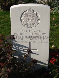 DADIZEELE NEW BRITISH CEMETERY - KENNEDY, PATRICK