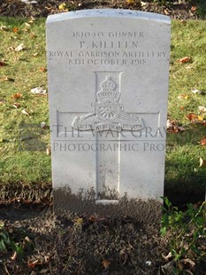 DADIZEELE NEW BRITISH CEMETERY - KILLEEN, P