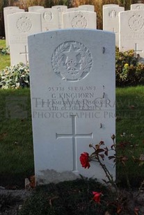 DADIZEELE NEW BRITISH CEMETERY - KINGHORN, G