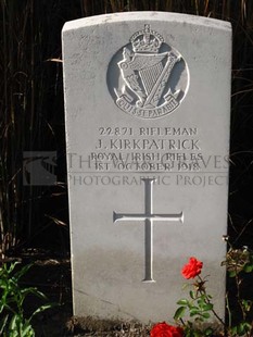 DADIZEELE NEW BRITISH CEMETERY - KIRKPATRICK, J