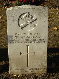 DADIZEELE NEW BRITISH CEMETERY - LAIDLAW, WALTER JOHN