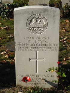 DADIZEELE NEW BRITISH CEMETERY - LLOYD, DAVID