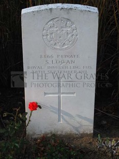 DADIZEELE NEW BRITISH CEMETERY - LOGAN, S