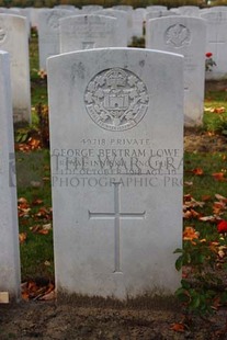 DADIZEELE NEW BRITISH CEMETERY - LOWE, GEORGE BERTRAM