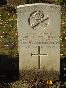 DADIZEELE NEW BRITISH CEMETERY - MACPHERSON, GEORGE MACGLASHAN