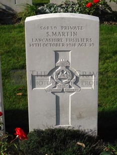 DADIZEELE NEW BRITISH CEMETERY - MARTIN, STANLEY