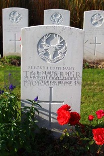 DADIZEELE NEW BRITISH CEMETERY - MAUCHLINE, ALLAN BRYCE