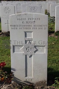 DADIZEELE NEW BRITISH CEMETERY - MAYO, G