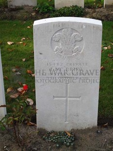 DADIZEELE NEW BRITISH CEMETERY - McBRIDE, J