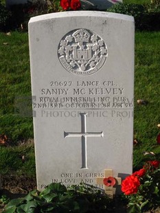 DADIZEELE NEW BRITISH CEMETERY - McKELVEY, SANDY