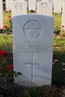 DADIZEELE NEW BRITISH CEMETERY - MELLOR, E