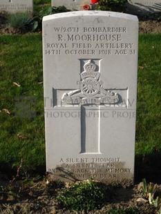 DADIZEELE NEW BRITISH CEMETERY - MOORHOUSE, RICHARD