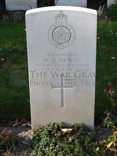 DADIZEELE NEW BRITISH CEMETERY - NEWBY, WILLIAM GEORGE