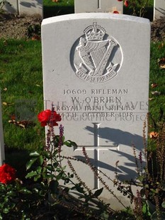 DADIZEELE NEW BRITISH CEMETERY - O'BRIEN, W