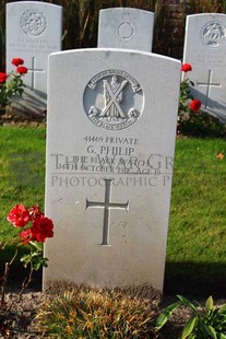 DADIZEELE NEW BRITISH CEMETERY - PHILIP, G